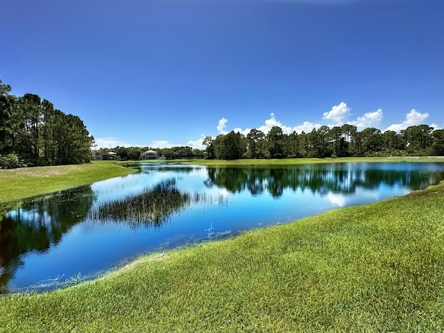 property view of water