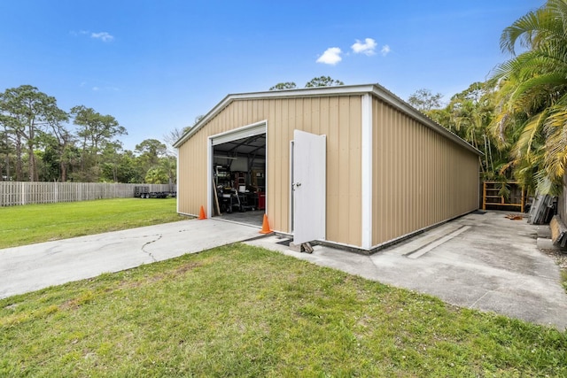 2103 SE Meadowbrook Rd, Stuart, FL 34997 - view of outbuilding with an outbuilding and fence