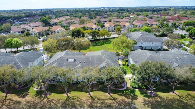 birds eye view of property featuring a residential view