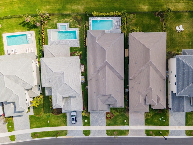 drone / aerial view