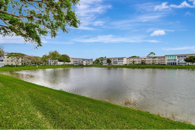 property view of water