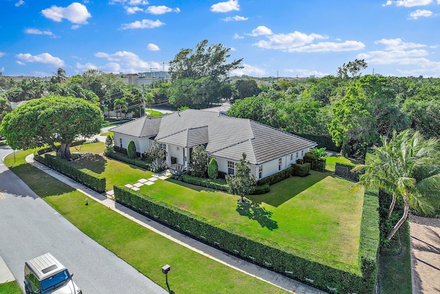 11763 Lake Shore Pl, North Palm Beach, FL 33408 - view from above of property