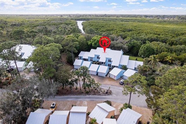 1820 SE Hideaway Cir Unit 1820, Port Saint Lucie, FL 34952 - aerial view featuring a view of trees