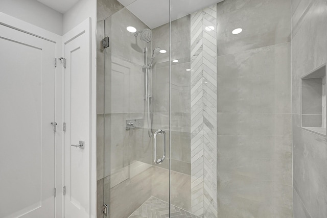303 Sea Oats Dr Unit D, Juno Beach, FL 33408 - full bath featuring a shower stall