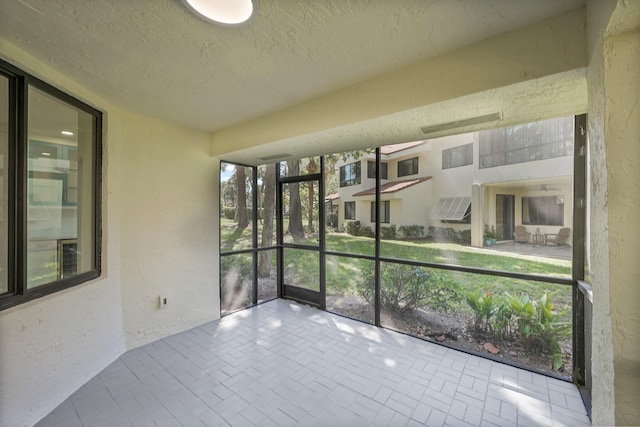 303 Sea Oats Dr Unit D, Juno Beach, FL 33408 - view of unfurnished sunroom