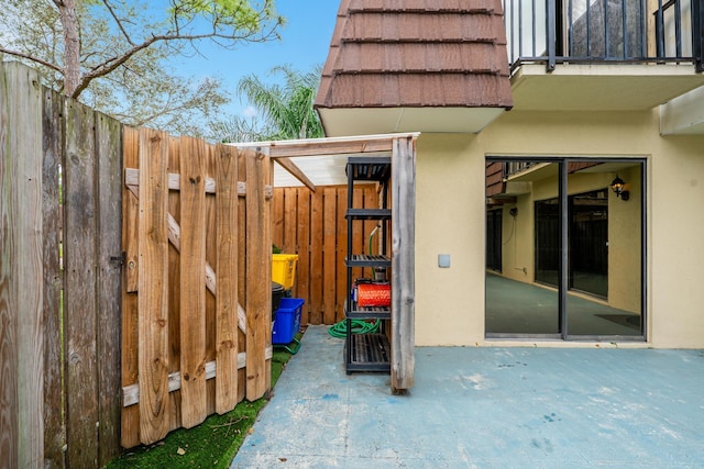 view of patio