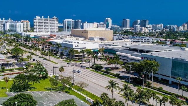1180 N Federal Hwy Unit 1409, Fort Lauderdale, FL 33304 - aerial view with a view of city