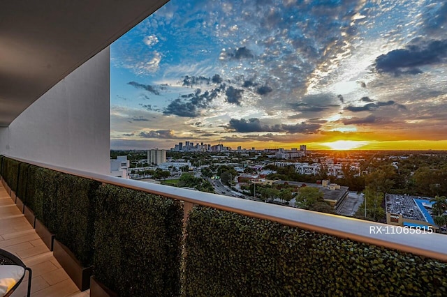 1180 N Federal Hwy Unit 1409, Fort Lauderdale, FL 33304 - balcony with a city view