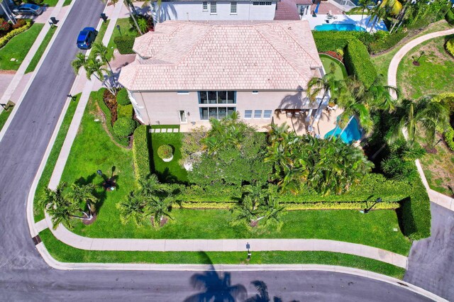 surrounding community featuring a patio, a swimming pool, and a fenced backyard