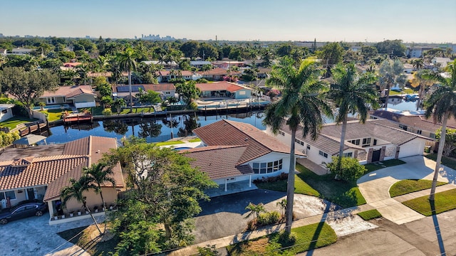 bird's eye view featuring a residential view