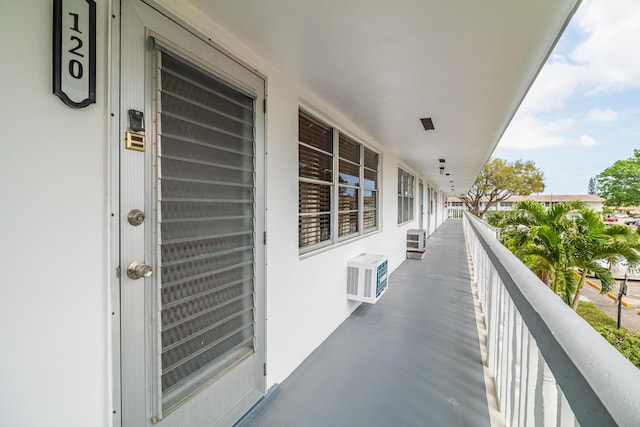 balcony featuring a sunroom