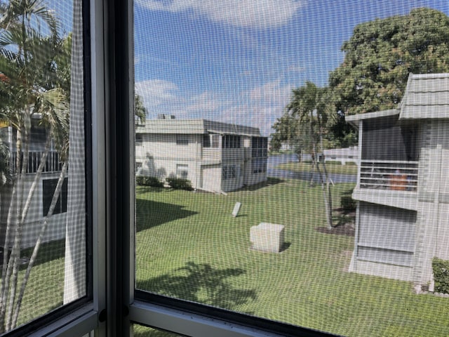 138 Monaco C, Delray Beach, FL 33446 - view of yard