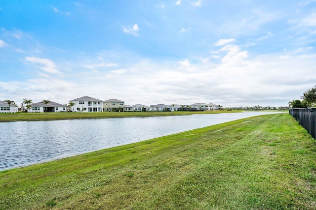 15262 Goldfinch Cir, Westlake, FL 33470 - water view featuring nearby suburban area and fence