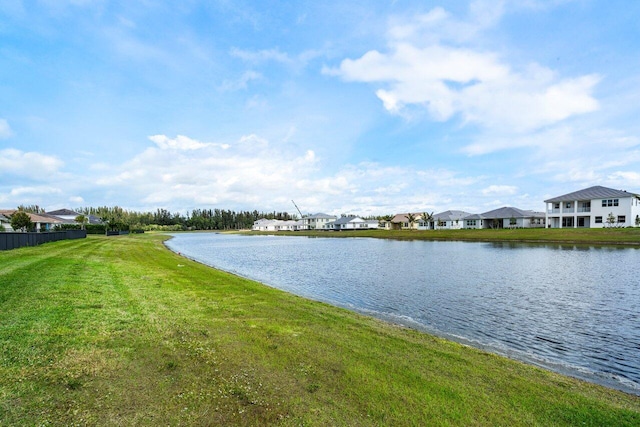 15262 Goldfinch Cir, Westlake, FL 33470 - water view featuring nearby suburban area and fence