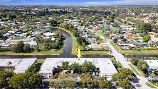 10821 N Military Trl Unit 2, Palm Beach Gardens, FL 33410 - aerial view of property and surrounding area with a large body of water and nearby suburban area