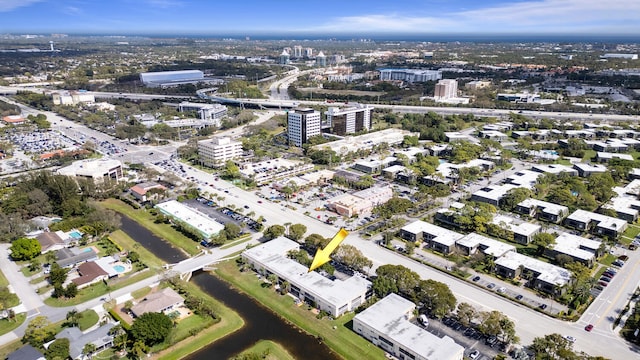 10821 N Military Trl Unit 2, Palm Beach Gardens, FL 33410 - aerial overview of property's location with nearby urban area