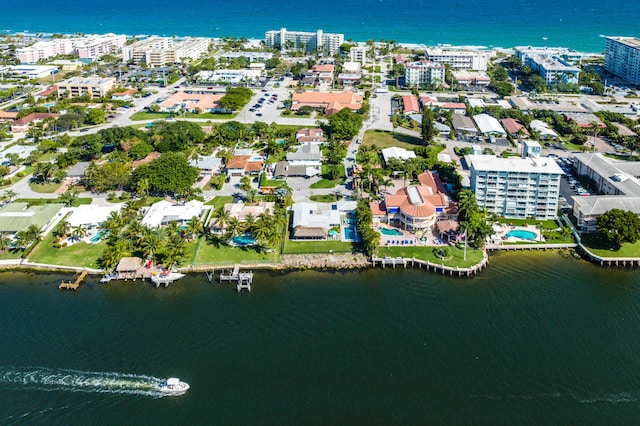 view of property location featuring a nearby body of water