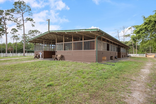 view of stable