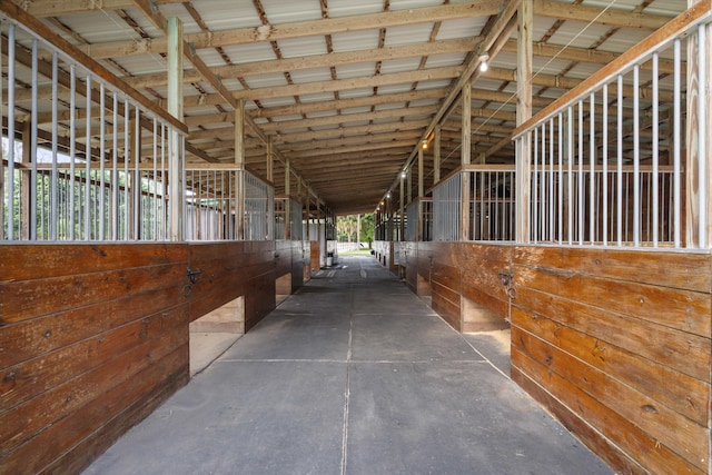 view of stable