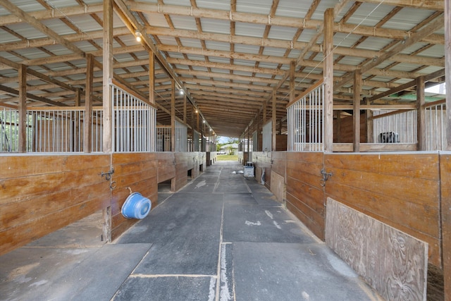 view of stable