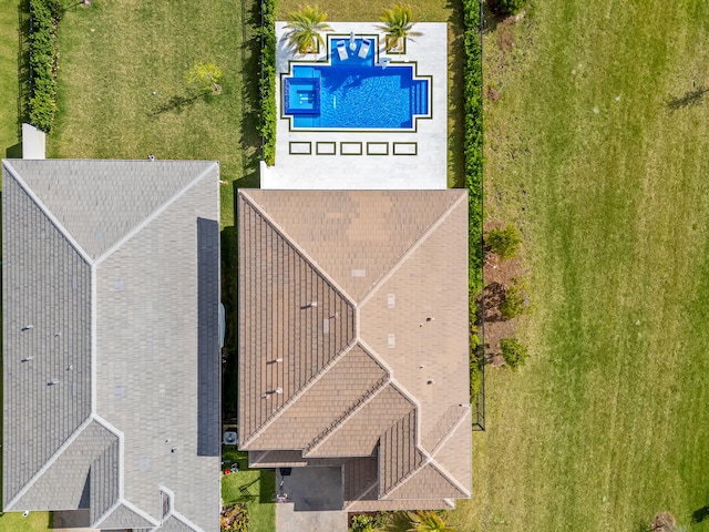 drone / aerial view