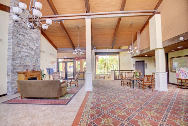 view of patio featuring a ceiling fan and an outdoor living space