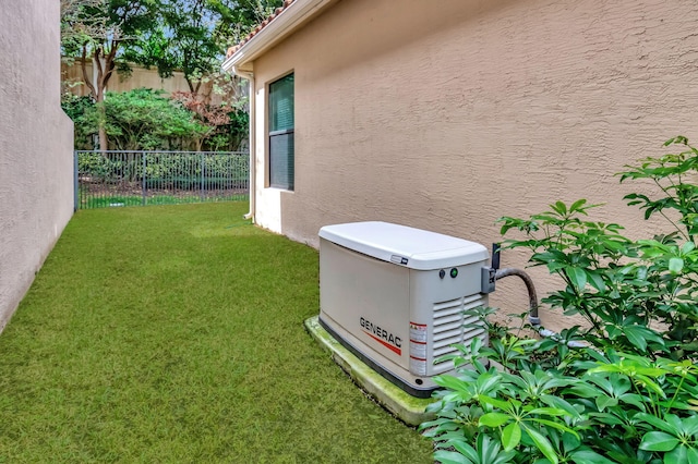 exterior space with fence