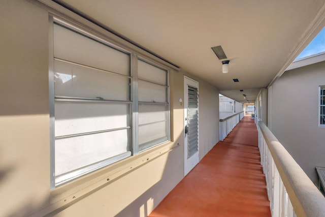 view of hallway