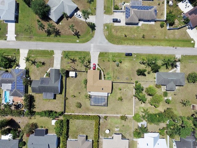 bird's eye view featuring a residential view