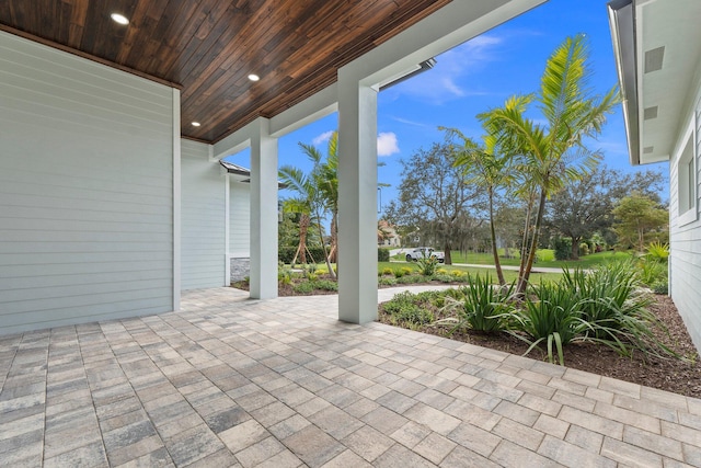 view of patio