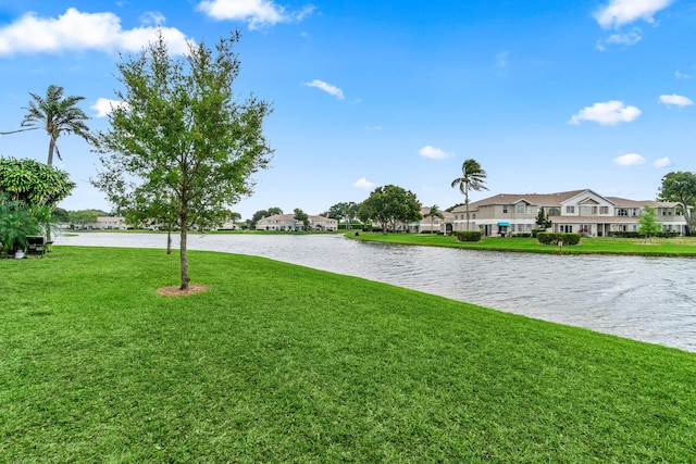 water view with a residential view