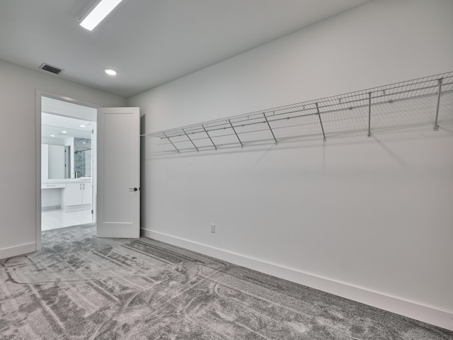 8107 Crystal Downs Ave, Boca Raton, FL 33434 - walk in closet featuring carpet flooring