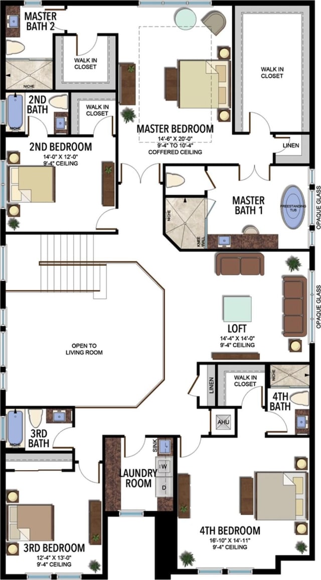 8107 Crystal Downs Ave, Boca Raton, FL 33434 - view of property floor plan