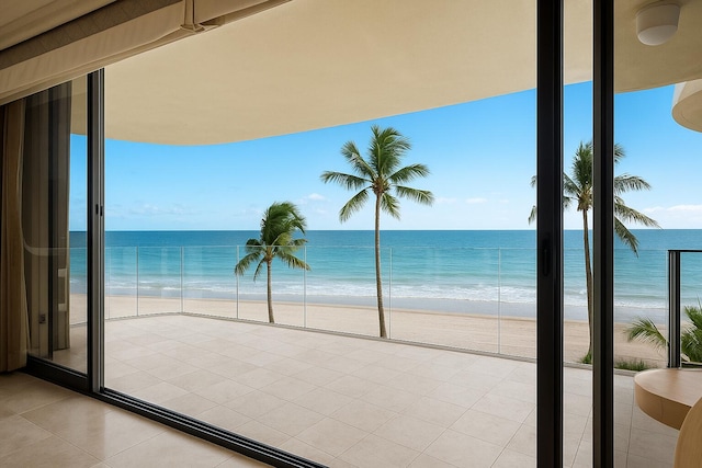 100 Beach Rd Unit 301, Tequesta, FL 33469 - water view featuring local beach