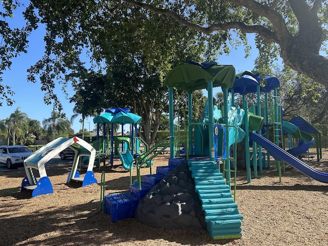 view of communal playground