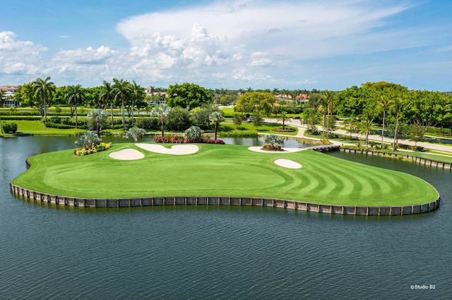 3271 Harrington Dr, Boca Raton, FL 33496 - view of community with a water view, golf course view, and view of scattered trees