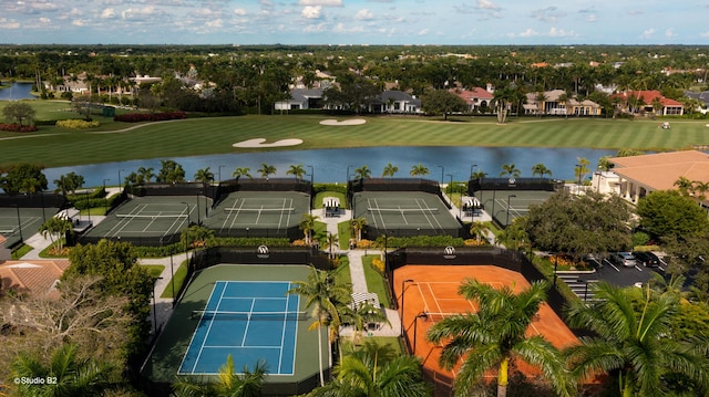 3271 Harrington Dr, Boca Raton, FL 33496 - aerial perspective of suburban area featuring a nearby body of water and a golf club