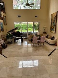 3271 Harrington Dr, Boca Raton, FL 33496 - community lobby featuring a high ceiling