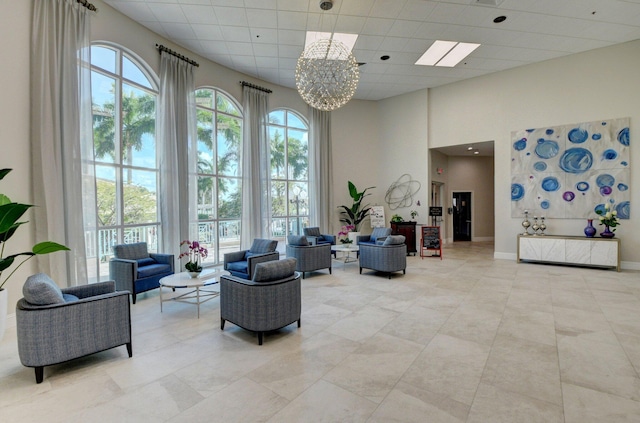 view of community lobby