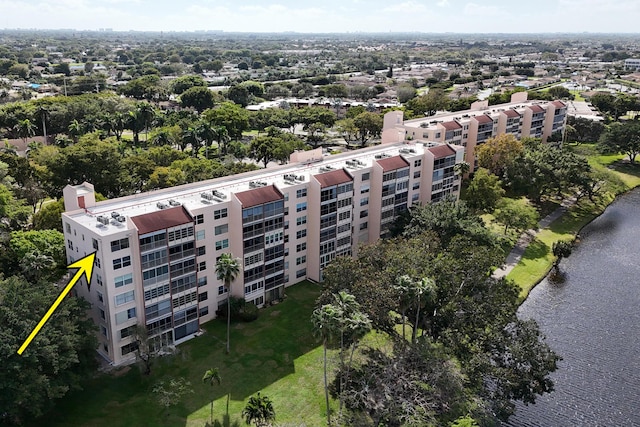 14623 Bonaire Blvd Unit 710, Delray Beach, FL 33446 - birds eye view of property with a water view