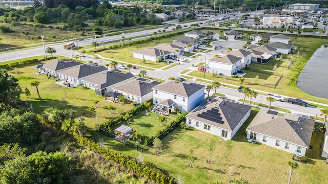 bird's eye view featuring a residential view