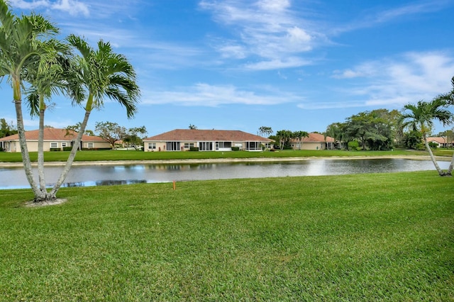 property view of water