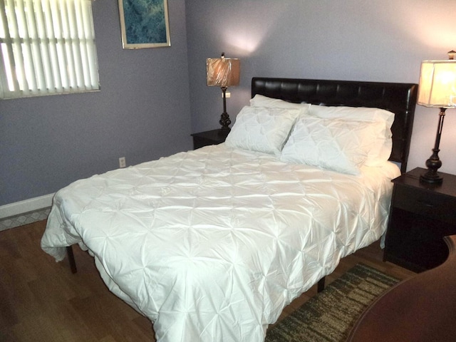 465 Saxony J, Delray Beach, FL 33446 - bedroom featuring dark wood finished floors