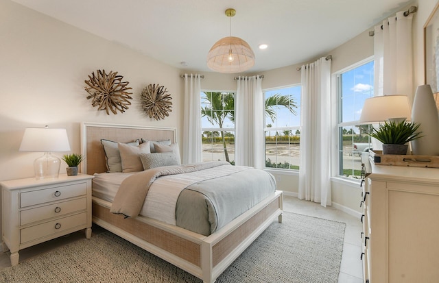 13402 SW Sorella Dr, Port Saint Lucie, FL 34987 - bedroom featuring baseboards and recessed lighting