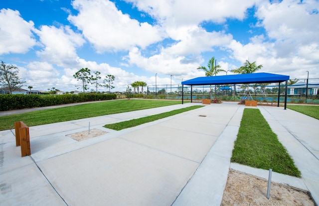 13402 SW Sorella Dr, Port Saint Lucie, FL 34987 - view of community with a gazebo