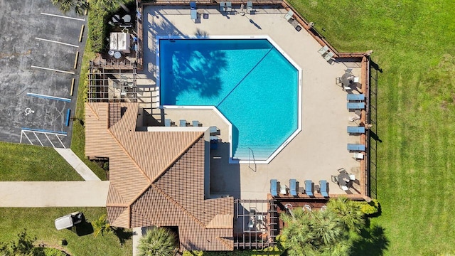 drone / aerial view