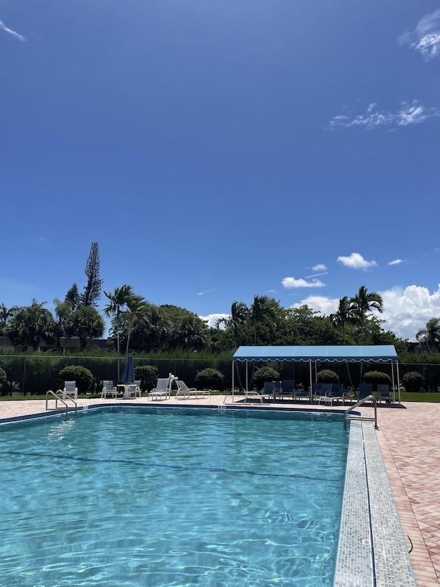 view of community pool