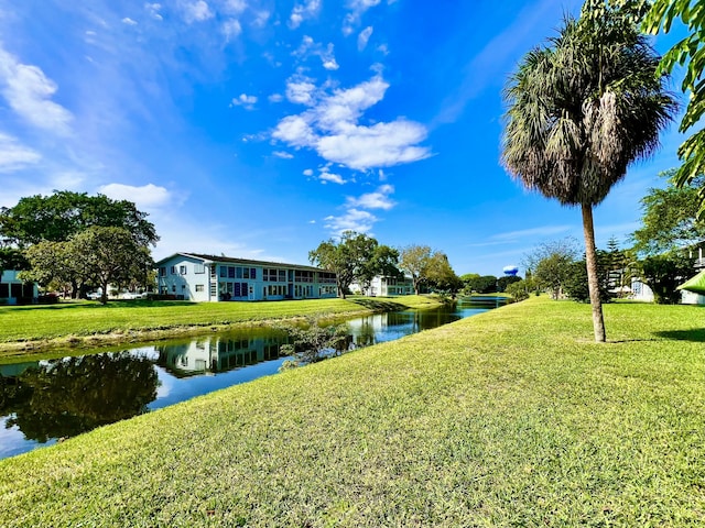 172 Tilford I, Deerfield Beach, FL 33442 - view of yard featuring a water view