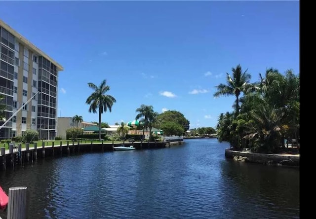 property view of water