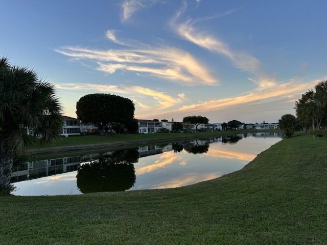 property view of water